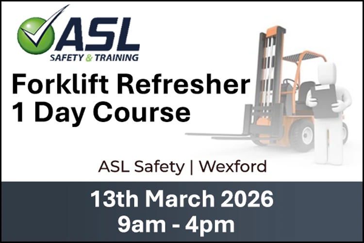 Forklift Refresher Wexford 13th March