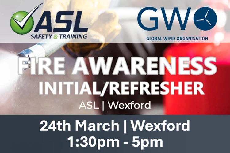 GWO Fire 24th March Wexford