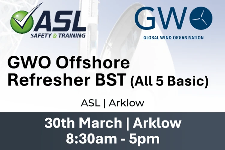 GWO Offshore Refresh 30th March Arklow