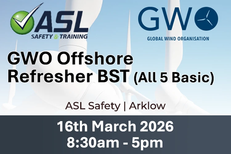 GWO Offshore Refresher Basic 16th March ASL