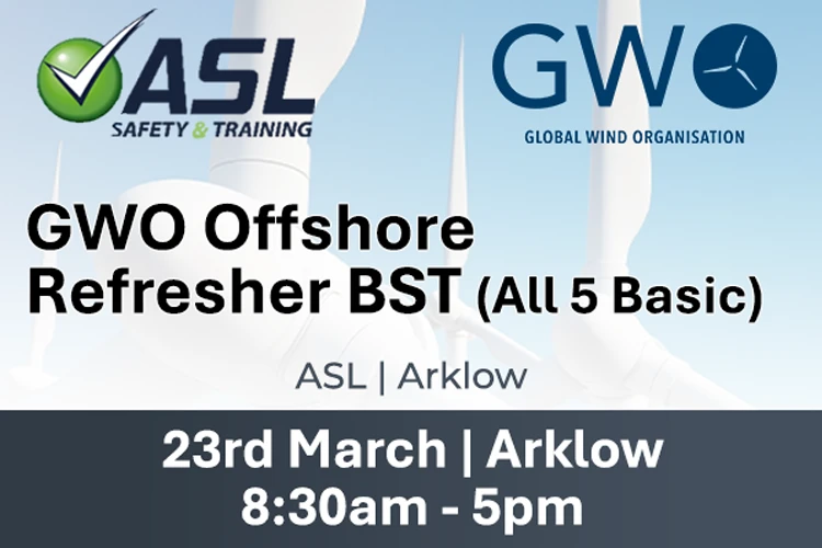 GWO Offshore refresher 23March Arklow
