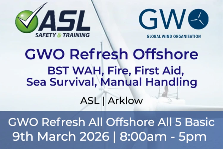 GWO Refresh Offshore 9th March