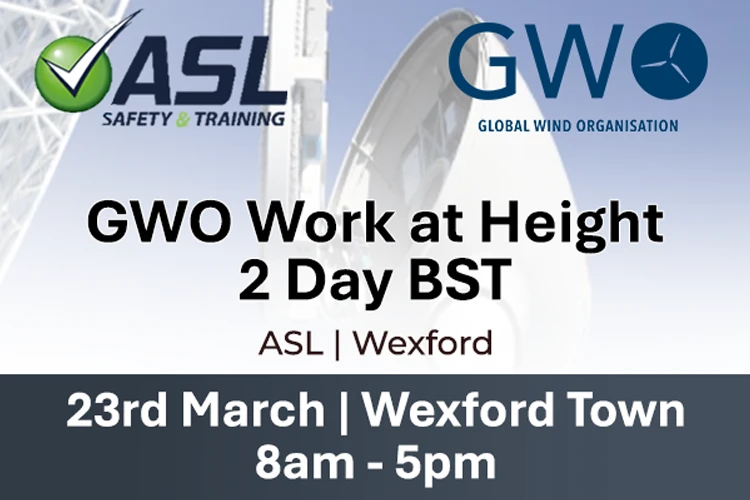 GWO WAH 2 Day BST 23March Wexford