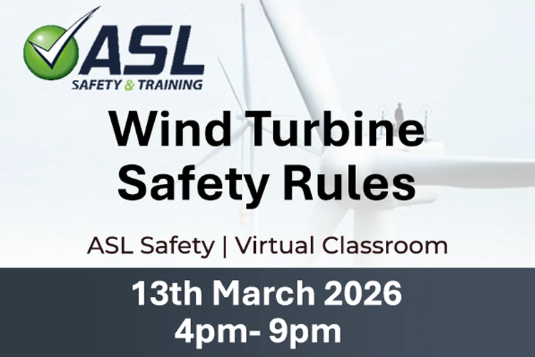 Wind Turbine Safety 13th March ASL