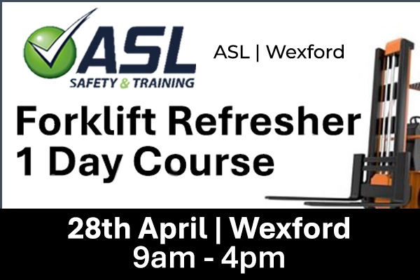 Forklift Refresher Wexford 28 April